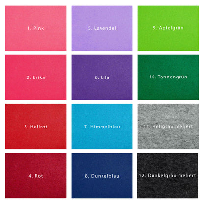 Flizübersicht der Farben