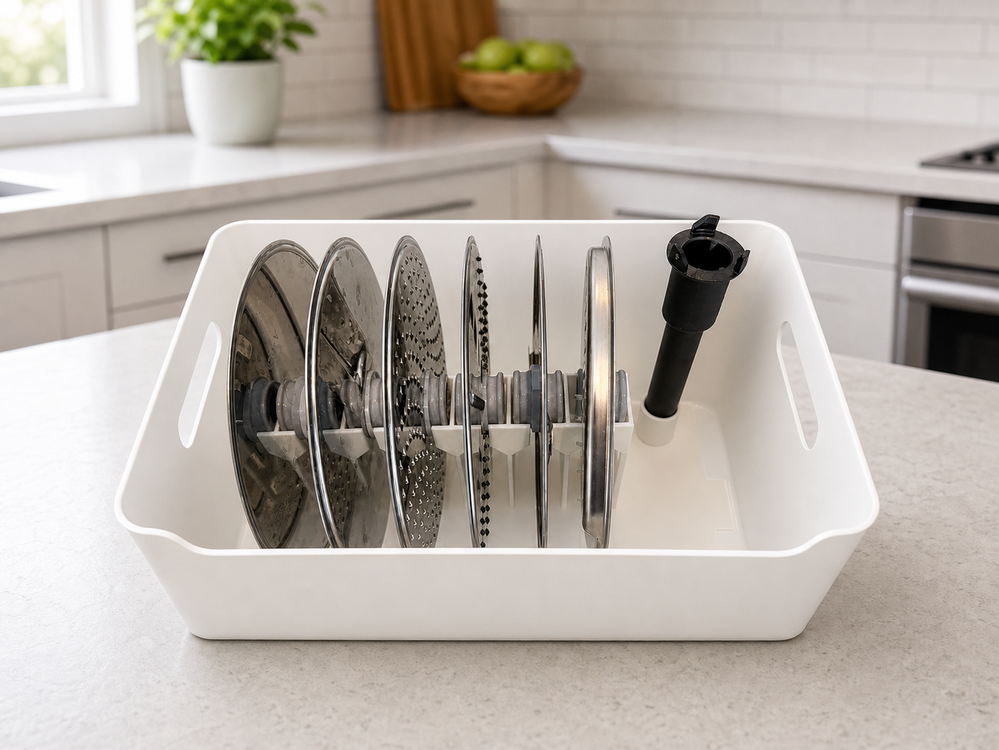 Bosch Cookit Scheibenhalter für 6 Scheiben inkl. Pommesscheibe